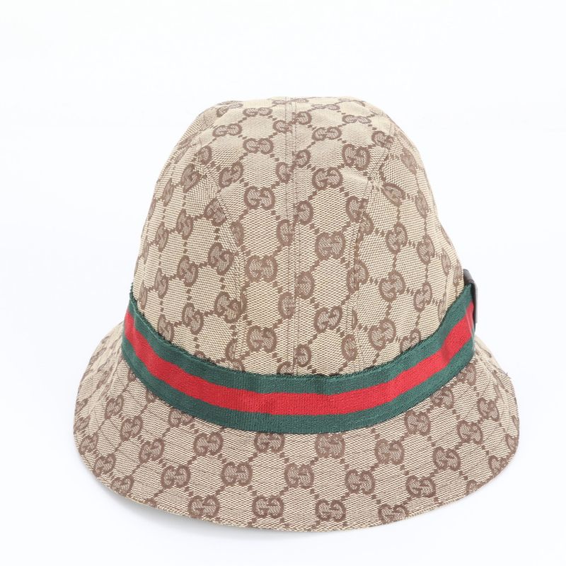 Goku Gucci GG Canvas Sherry Line Bucket Hat Bucket Hat M Hat Fashion Stylish