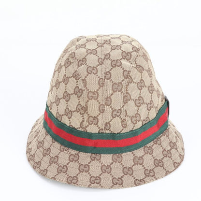 Goku Gucci GG Canvas Sherry Line Bucket Hat Bucket Hat M Hat Fashion Stylish