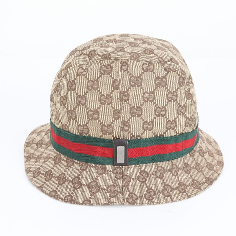 Goku Gucci GG Canvas Sherry Line Bucket Hat Bucket Hat M Hat Fashion Stylish