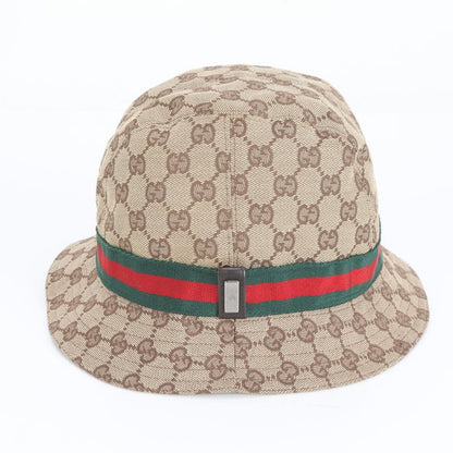 Goku Gucci GG Canvas Sherry Line Bucket Hat Bucket Hat M Hat Fashion Stylish