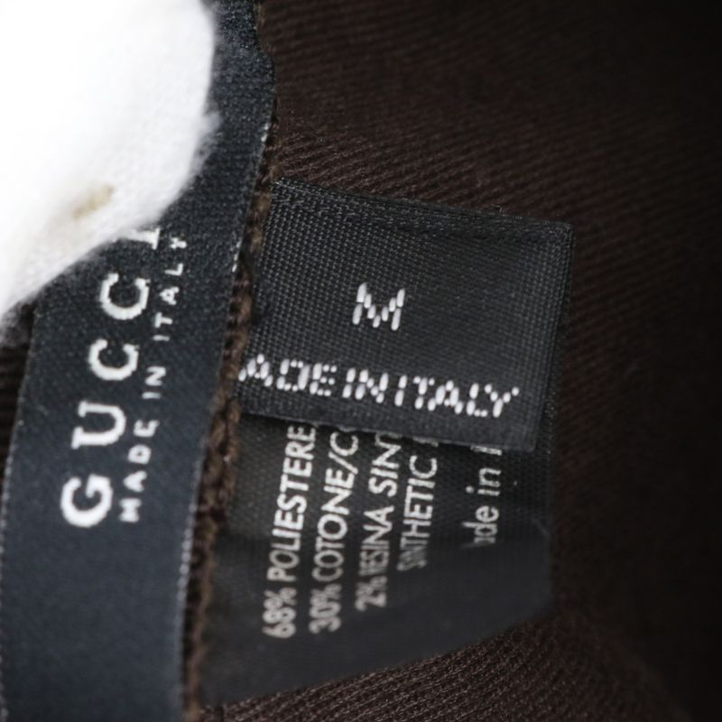 Goku Gucci GG Canvas Sherry Line Bucket Hat Bucket Hat M Hat Fashion Stylish