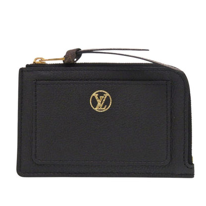 Unused Louis Vuitton Portocart Low Key M14550 Leather Black Card Case Coin Case