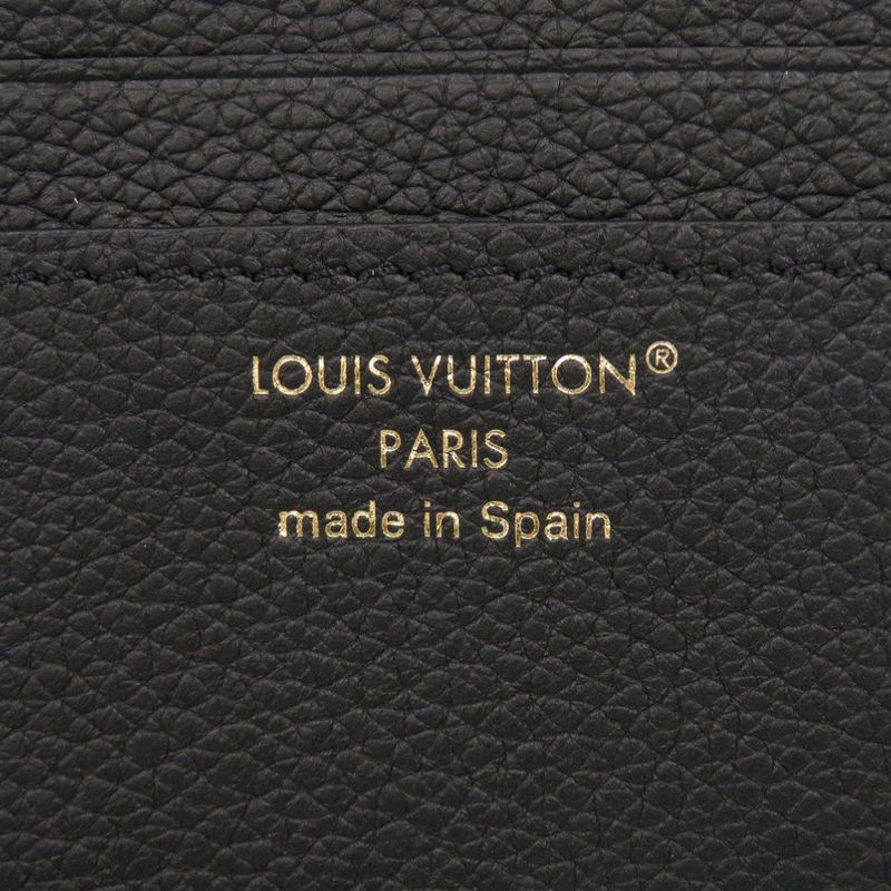 Unused Louis Vuitton Portocart Low Key M14550 Leather Black Card Case Coin Case