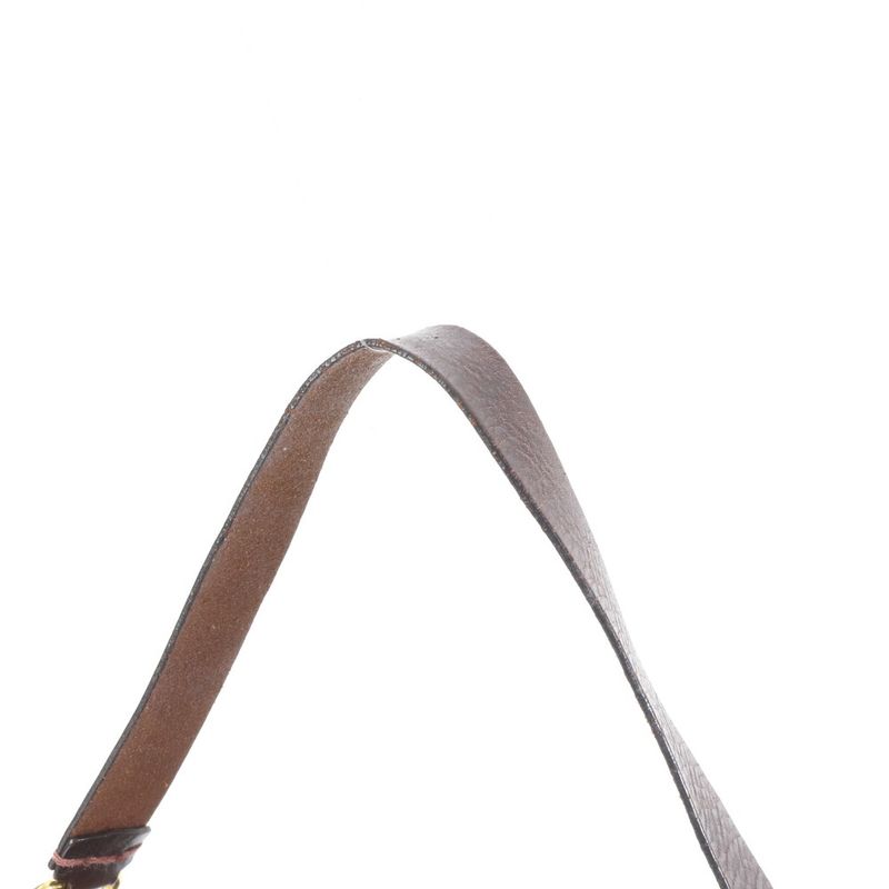 Fendi Zucca Hobo Shoulder Bag Shoulder Hand Brown Leather Women's Eum Dd28-8