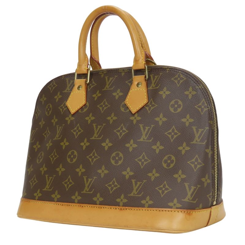 Louis Vuitton Handbag Alma Monogram Brown Classic