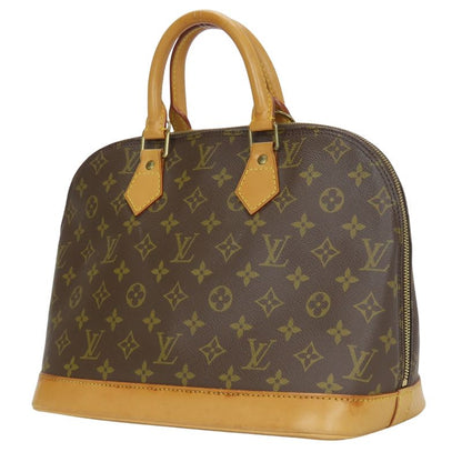 Louis Vuitton Handbag Alma Monogram Brown Classic