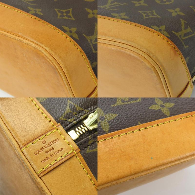 Louis Vuitton Handbag Alma Old Shape M51130 Monogram Brown Classic Ladies Women