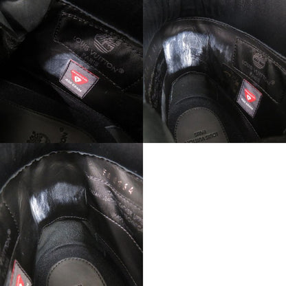 Louis Vuitton × Timberland 6-in Ankle Boots Size 7 Nuba Cles Leather Black