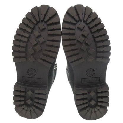 Louis Vuitton × Timberland 6-in Ankle Boots Size 7 Nuba Cles Leather Black