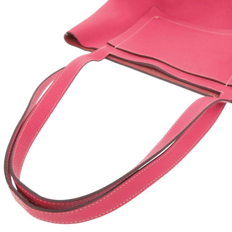 Hermes Cabas Serie 31 Taurillon Clemence Rose Z Stamp (made in 2021) Tote Bag