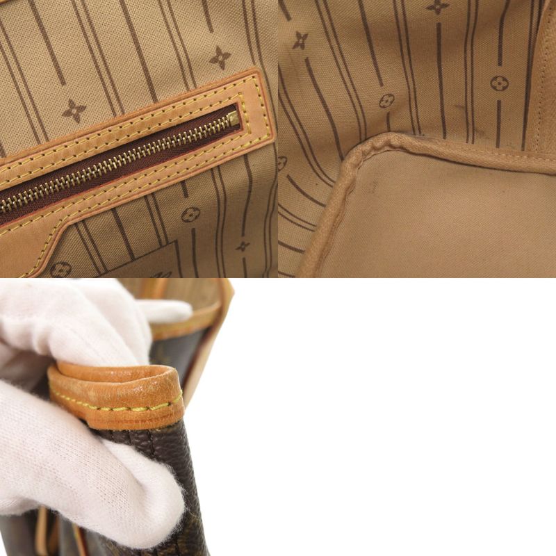 Louis Vuitton Neverfull GM Monogram M40157 Brown Tote Bag LV 1380 Louis Vuitton