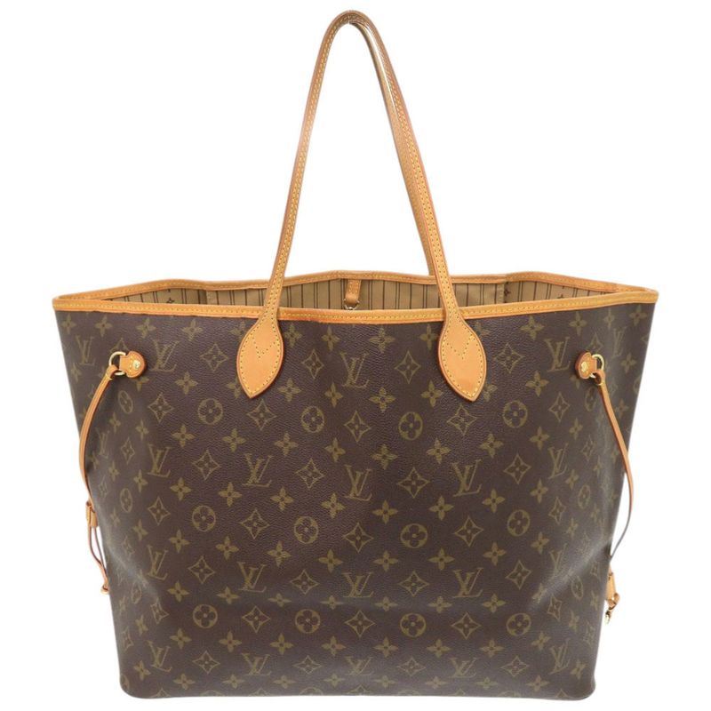 Louis Vuitton Neverfull GM Monogram M40157 Brown Tote Bag LV 1380 Louis Vuitton