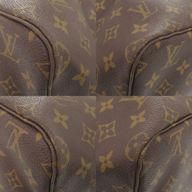 Louis Vuitton Neverfull GM Monogram M40157 Brown Tote Bag LV 1380 Louis Vuitton