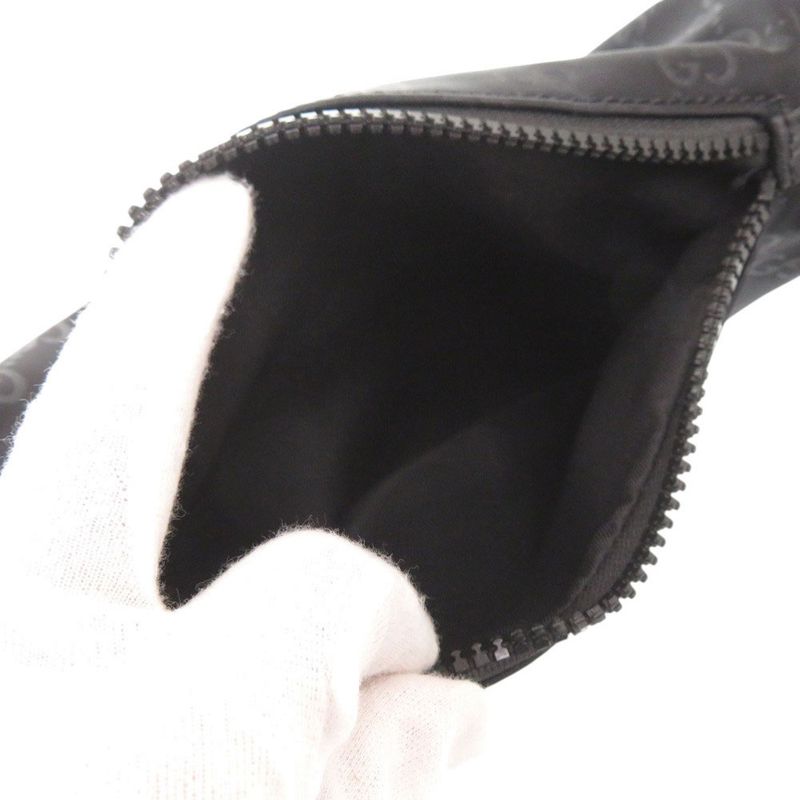 Gucci GG Nylon Black Shoulder Bag Black 0637 Gucci