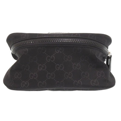 Gucci GG Nylon Black Shoulder Bag Black 0637 Gucci