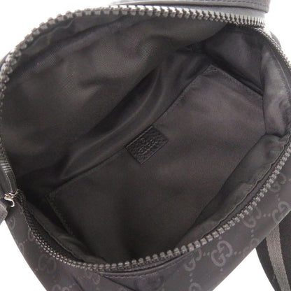 Gucci GG Nylon Black Shoulder Bag Black 0637 Gucci