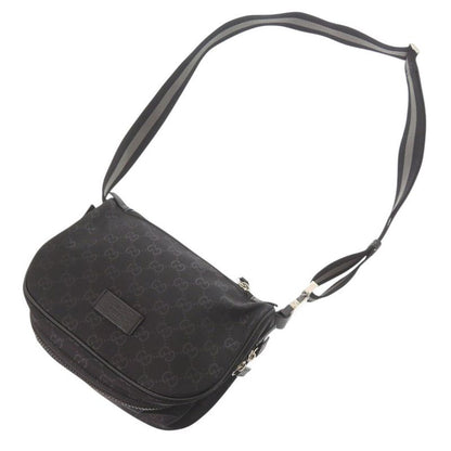 Gucci GG Nylon Black Shoulder Bag Black 0637 Gucci