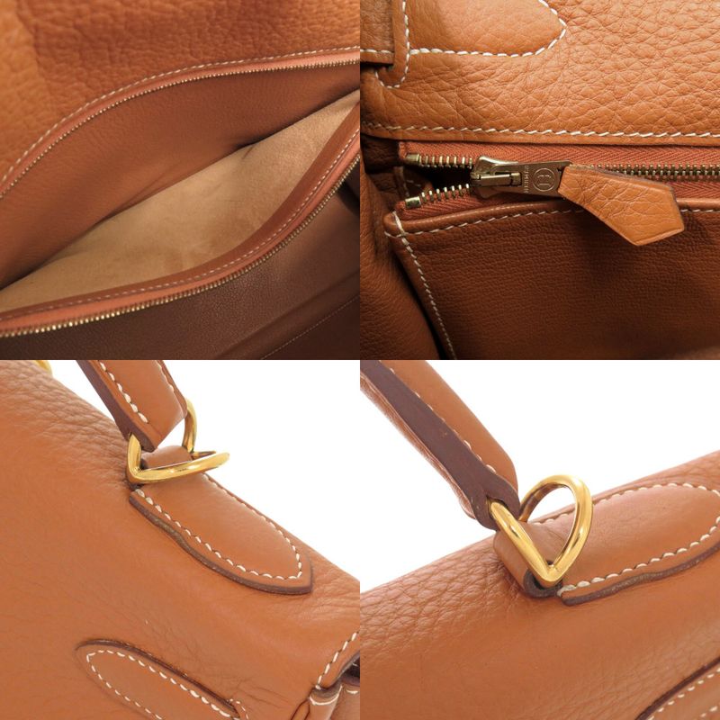 Hermes Kelly 32 Inner Stitch Fjord Etrux New Hardware Gold Hardware H Stamp