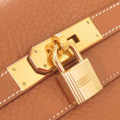 Hermes Kelly 32 Inner Stitch Fjord Etrux New Hardware Gold Hardware H Stamp
