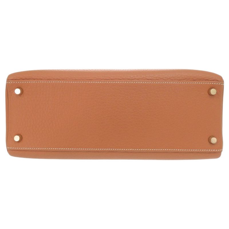 Hermes Kelly 32 Inner Stitch Fjord Etrux New Hardware Gold Hardware H Stamp