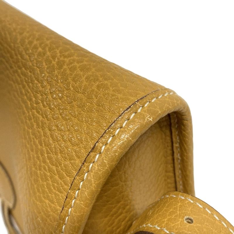Hermes Shoulder Bag - Beige Gold Hardware Toggle Bamboo