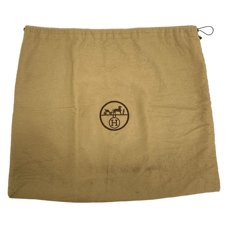 Hermes Shoulder Bag - Beige Gold Hardware Toggle Bamboo