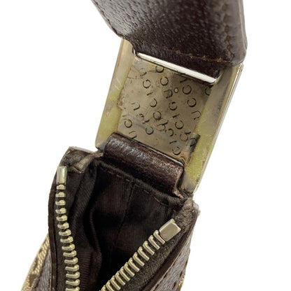 Gucci Shoulder Bag GG Pattern Sherry (Web) 145811 Dark Brown X Beige X Multi