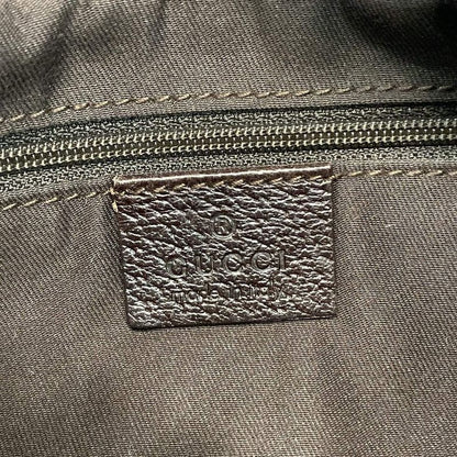 Gucci Shoulder Bag GG Pattern Sherry (Web) 145811 Dark Brown X Beige X Multi