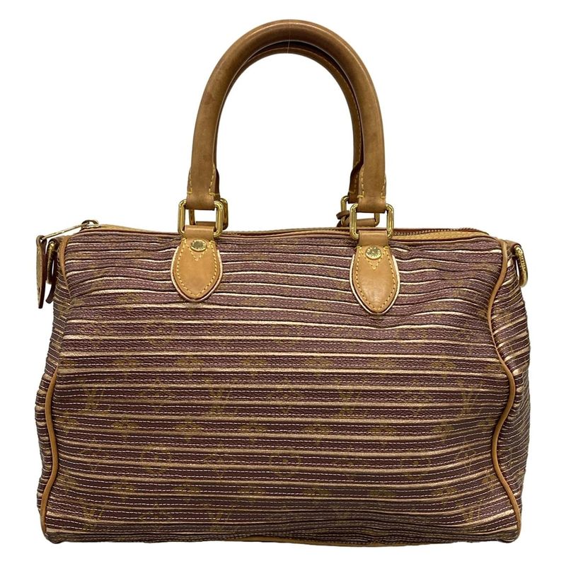 Louis Vuitton Handbag Monogram Eden Speedy Bandouliere 30 M40357 Peche Lambskin