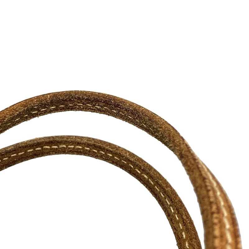 Hermes Tote Bag Gerboise Black X Brown X Orange Silver Hardware Inner Bag