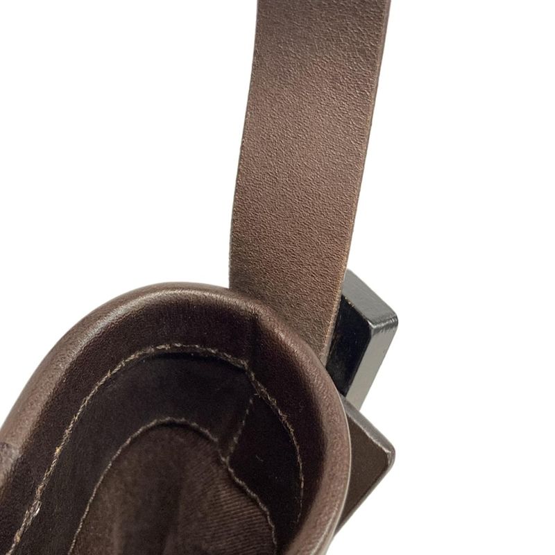 Gucci Tote Bag GG Pattern 106240 Dark Brown X Beige Leather