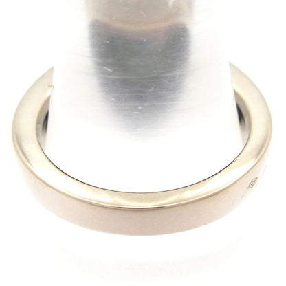 Van Cleef & Arpels Ring 53 Pure Alhambra 18k White Gold X Gray Mother of Pearl
