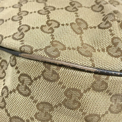 Gucci Shoulder Bag Sherry GG Pattern 233604 Beige X Dark Brown X Multi Leather