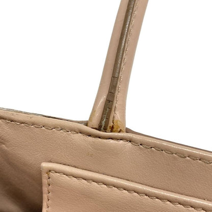 Prada Handbag - 1ba320 Pink Beige Leather