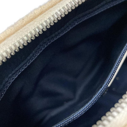 Dior Christian Dior Shoulder Bag - Navy X Ivory Leather