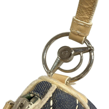 Dior Christian Dior Shoulder Bag - Navy X Ivory Leather