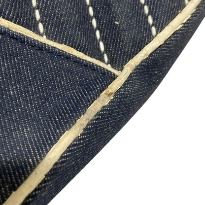 Dior Christian Dior Shoulder Bag - Navy X Ivory Leather