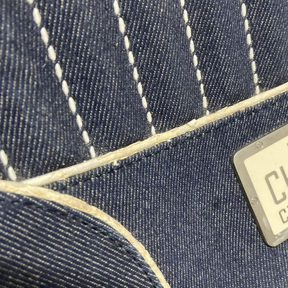 Dior Christian Dior Shoulder Bag - Navy X Ivory Leather