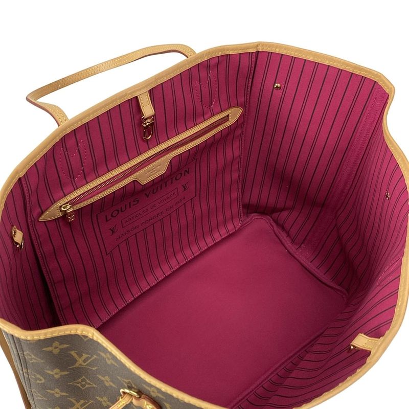 Louis Vuitton Tote Bag Monogram Neverfull GM M41180 Pivoine