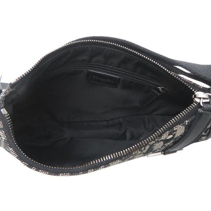 Christian Dior Shoulder Saddle Navy Bag