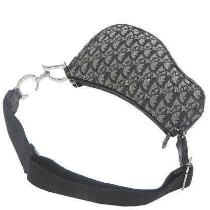 Christian Dior Shoulder Saddle Navy Bag