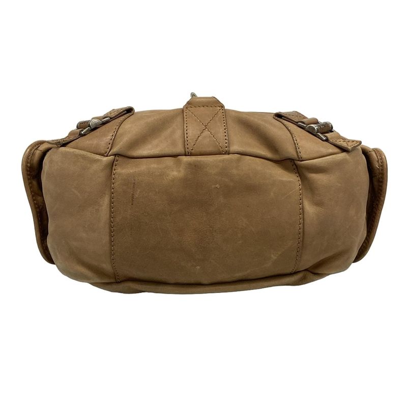 Dior Christian Dior Shoulder Bag - Beige Leather