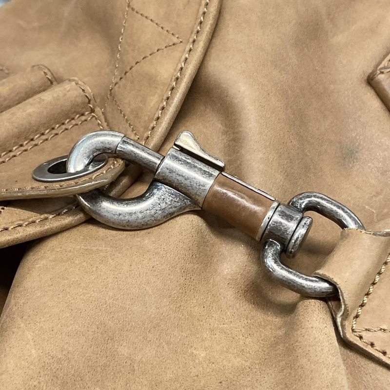 Dior Christian Dior Shoulder Bag - Beige Leather