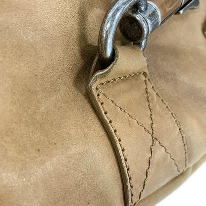 Dior Christian Dior Shoulder Bag - Beige Leather