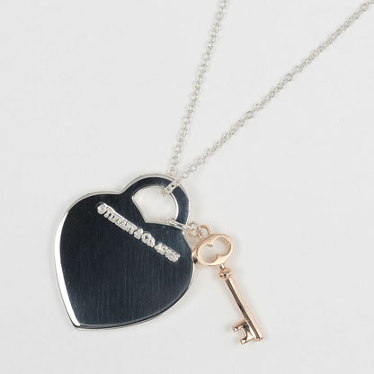 Tiffany & Co Return to Tiffany & Co Heart Key Silver 925 X 18k