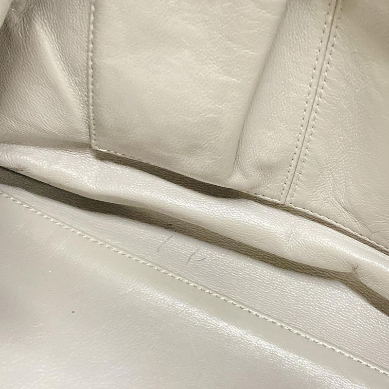 Dior Christian Dior Shoulder Bag My Dior Ivory Leather
