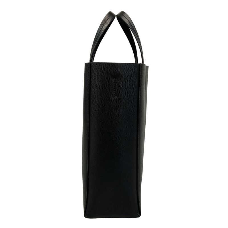 Celine Tote Bag Vertical Cabas Mall Black Leather