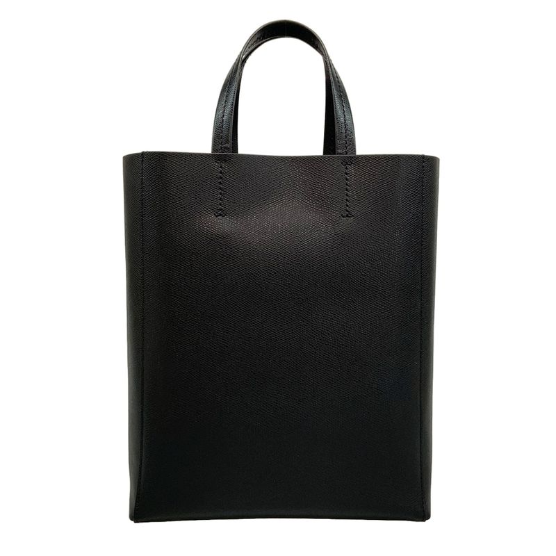Celine Tote Bag Vertical Cabas Mall Black Leather