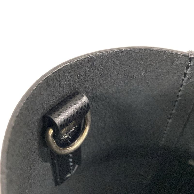 Celine Tote Bag Vertical Cabas Mall Black Leather