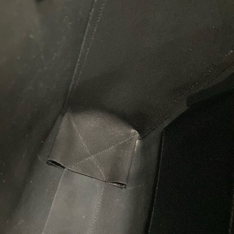 Celine Tote Bag Vertical Cabas Mall Black Leather